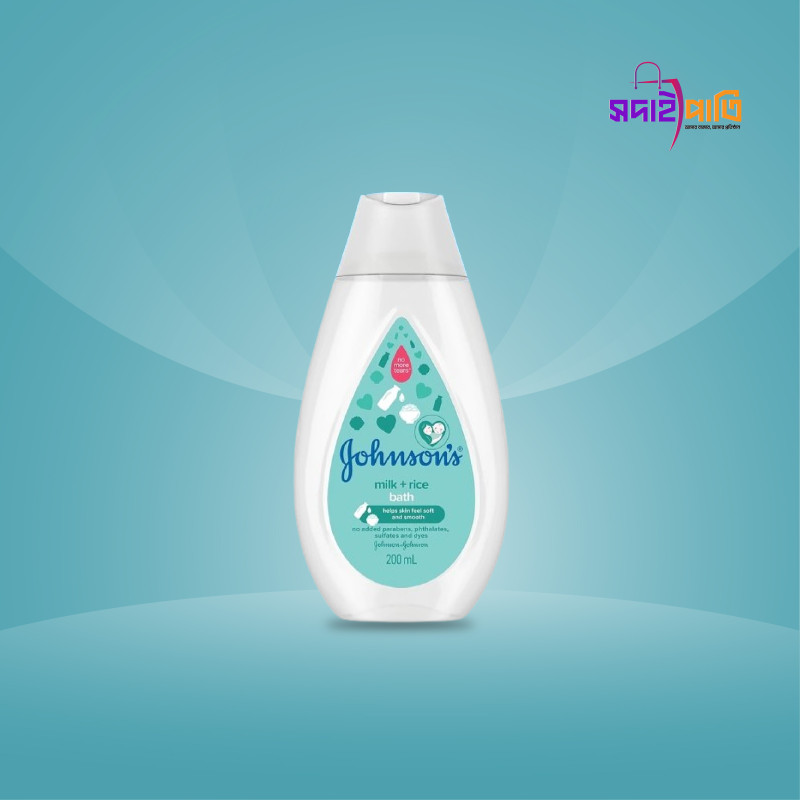 জনসন মিল্ক + রাইস বেবী বাথ ১০০ মিলি