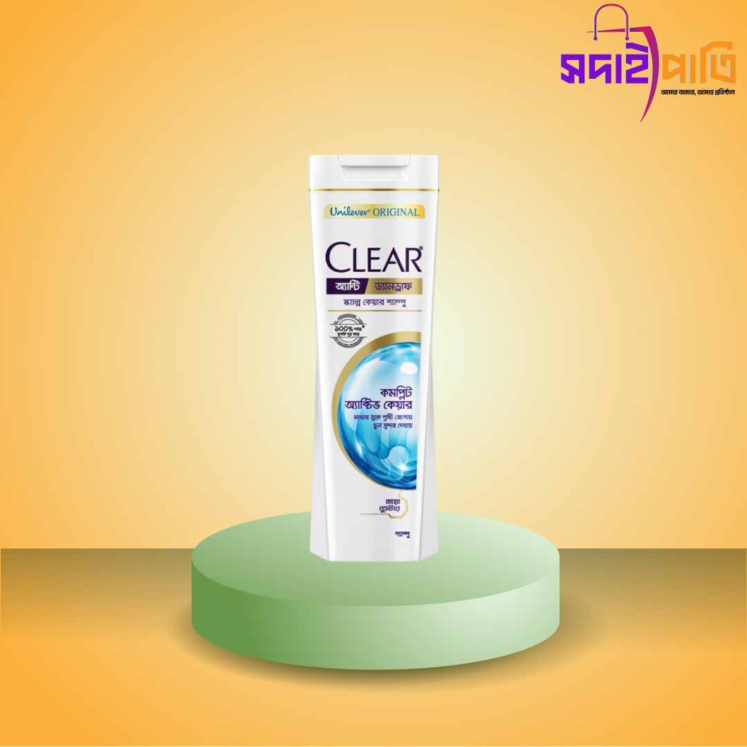 ক্লিয়ার শ্যাম্পু কমপ্লিট একটিভ কেয়ার এন্ট্রি ডেনড্রফ ১৭০ মিলি