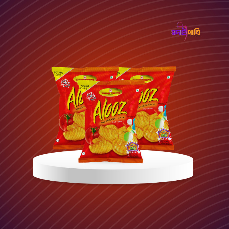 আলুজ চিপস (লাল)