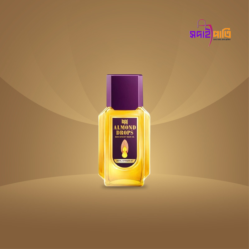 বাজাজ এলমন্ড ড্রপস হেয়ার অয়েল ২০০মিলি (ইন্ডিয়ান)